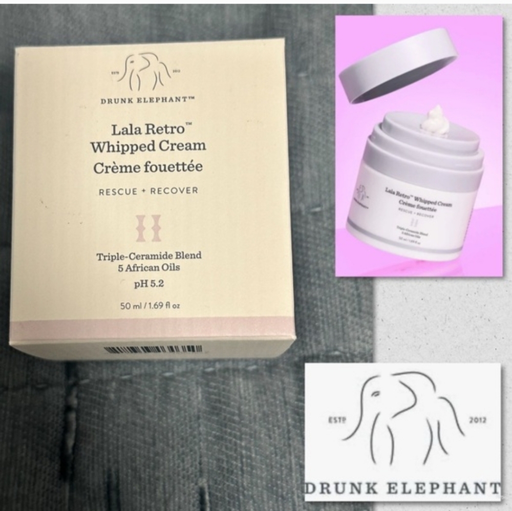🤩HOST PICK ‼️NEW DRUNK ELEPHANT LALA RETRO CREAM MOISTURIZER BNIN 50ml/1.69oz